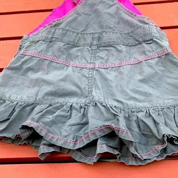 CoolClub 100% cotton, bibbed skirt  with bright buttons and embellishments - Picture 6 of 8